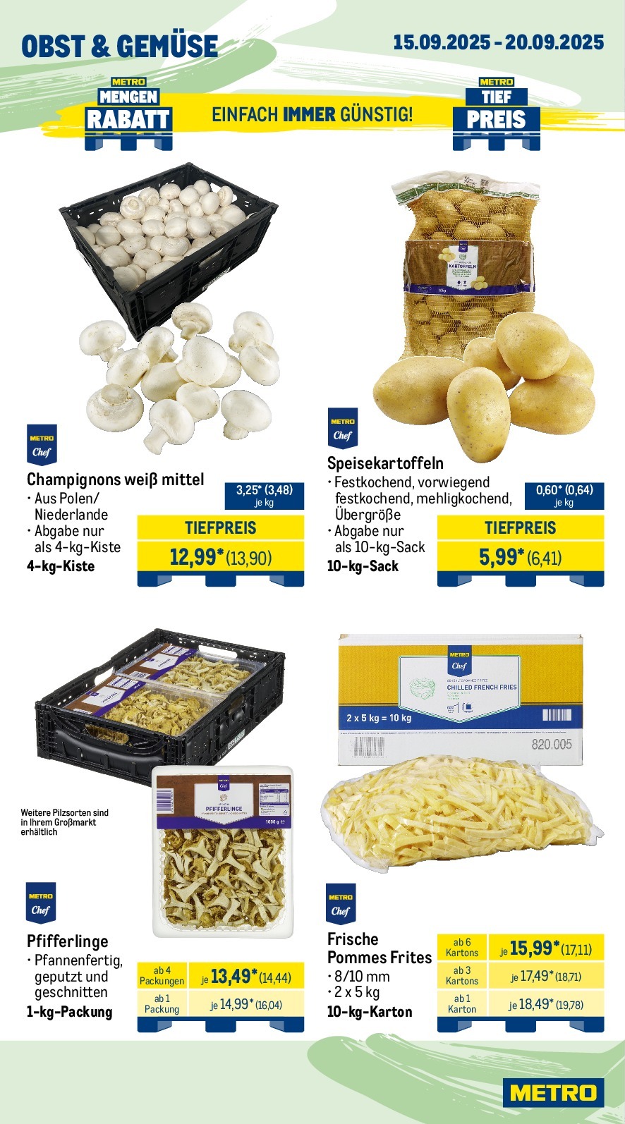 metro - Metro - Wochen-Angebote Gastro-Prospekt gültig vom 15.09. bis 20.09. - page: 8