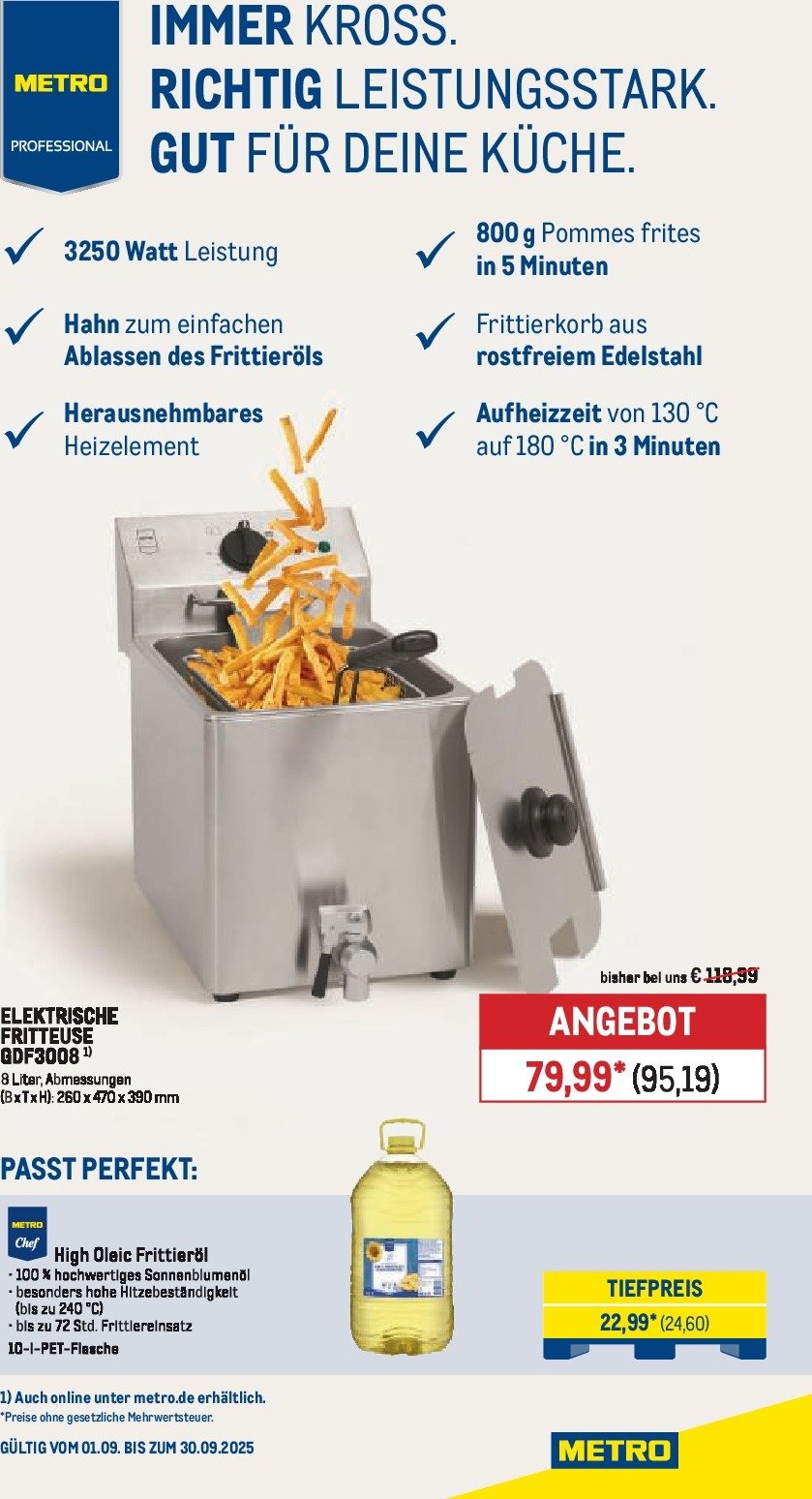 metro - Metro - Wochen-Angebote Gastro-Prospekt gültig vom 15.09. bis 20.09. - page: 20