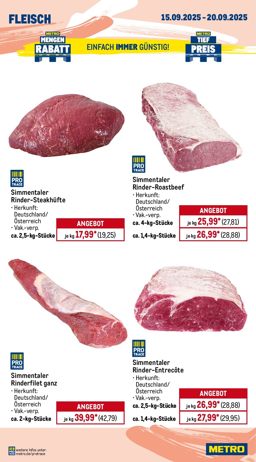 metro - Metro - Wochen-Angebote Gastro-Prospekt gültig vom 15.09. bis 20.09. - page: 4
