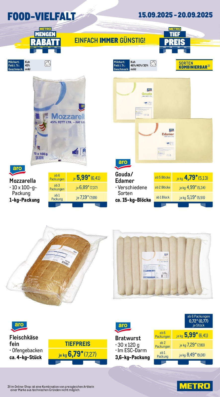 metro - Metro - Wochen-Angebote Gastro-Prospekt gültig vom 15.09. bis 20.09. - page: 10