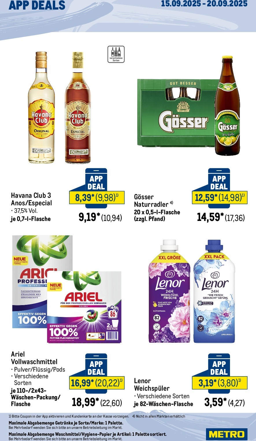 metro - Metro - App Deals-Prospekt gültig vom 15.09. bis 20.09. - page: 2