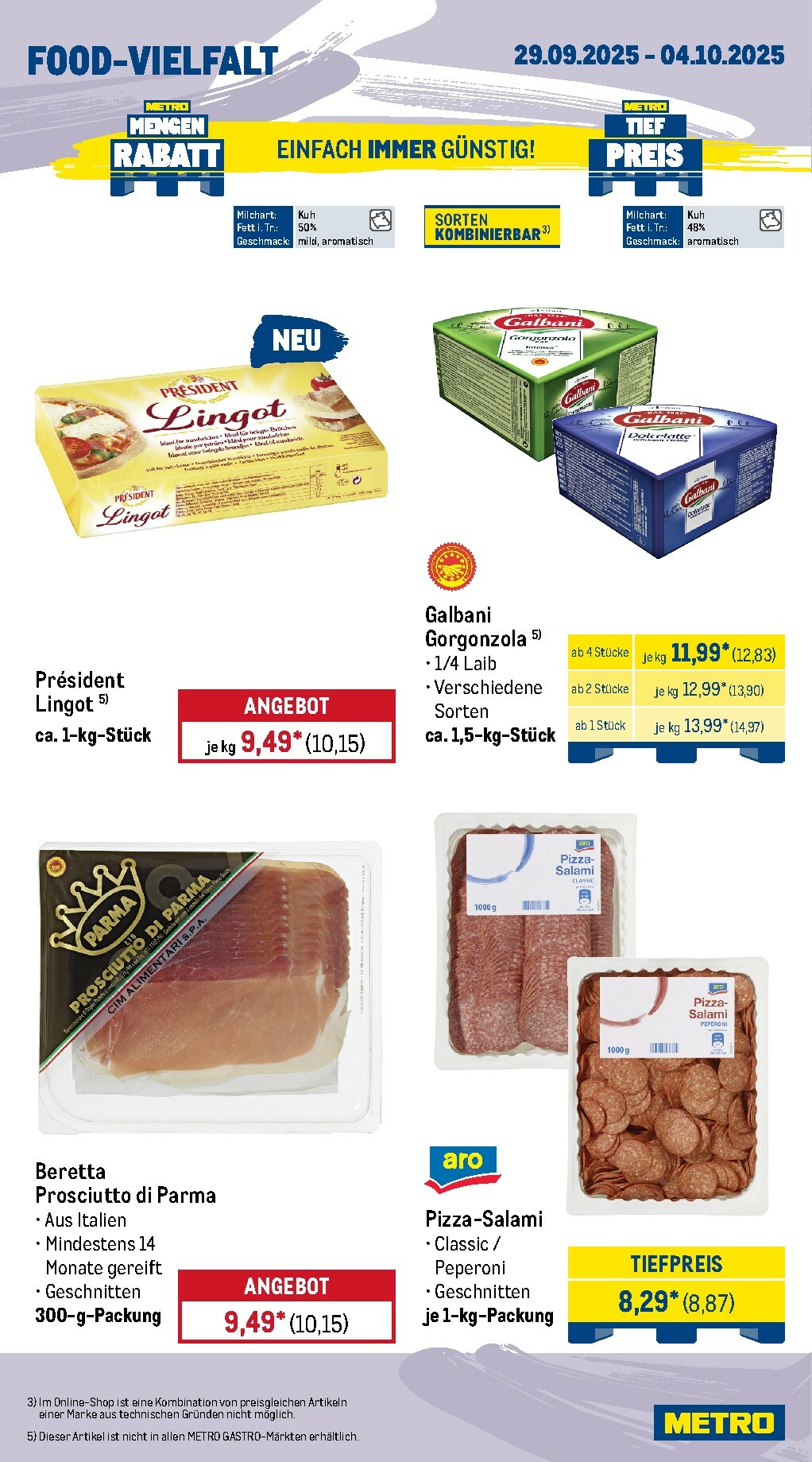metro - Metro - Wochen-Angebote Gastro-Prospekt gültig vom 29.09. bis 04.10. - page: 10
