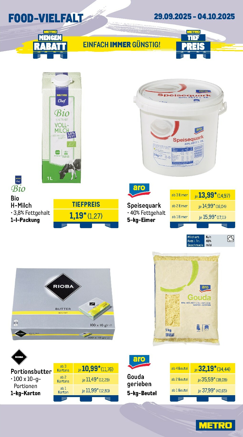 metro - Metro - Wochen-Angebote Gastro-Prospekt gültig vom 29.09. bis 04.10. - page: 9