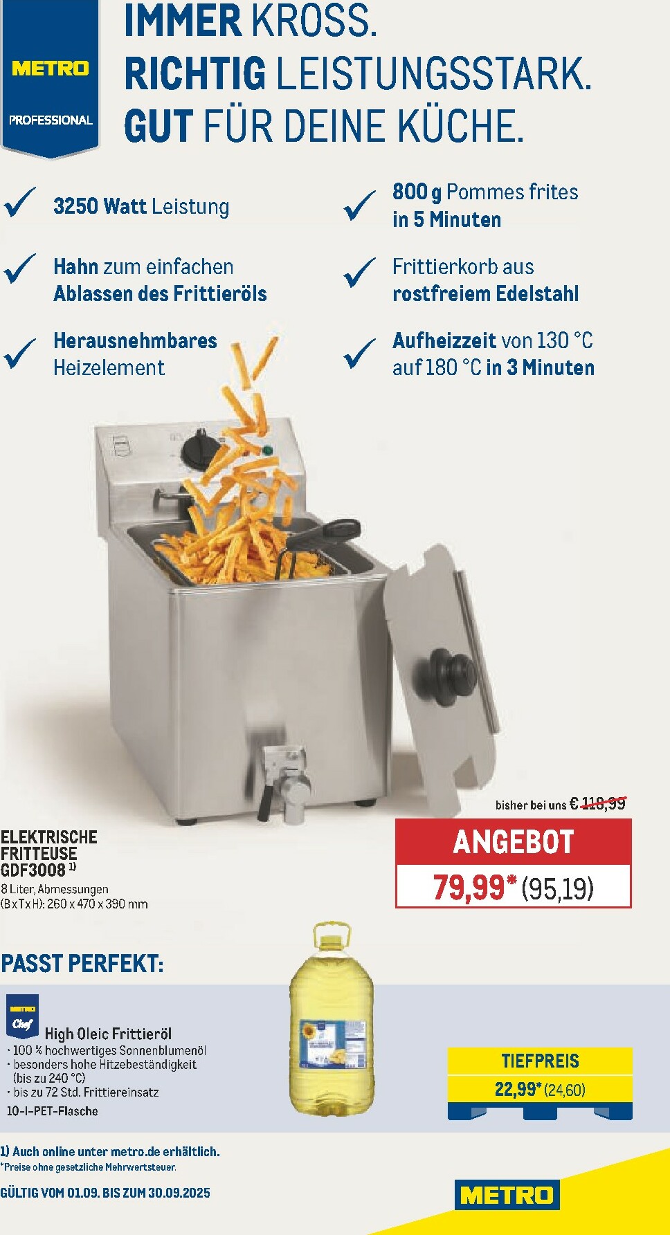 metro - Metro - Wochen-Angebote Gastro-Prospekt gültig vom 29.09. bis 04.10. - page: 20
