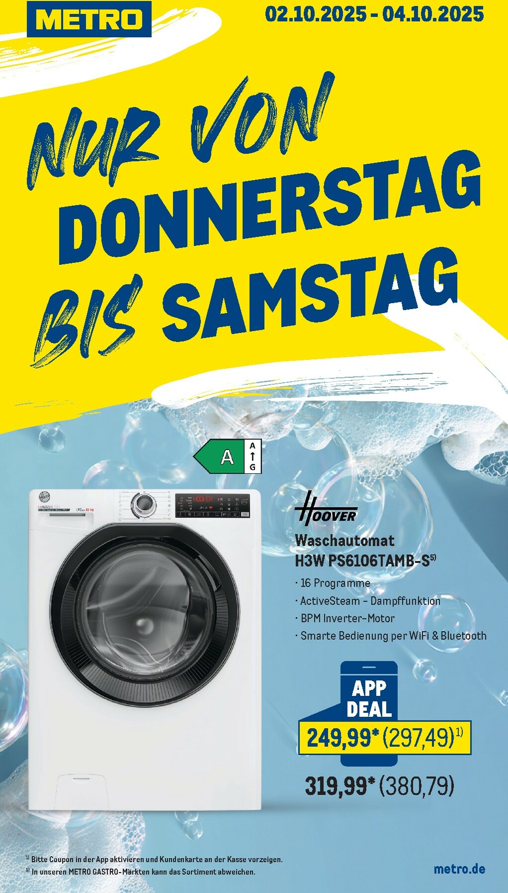 metro - Metro - App Deals-Prospekt gültig vom 29.09. bis 04.10. - page: 3