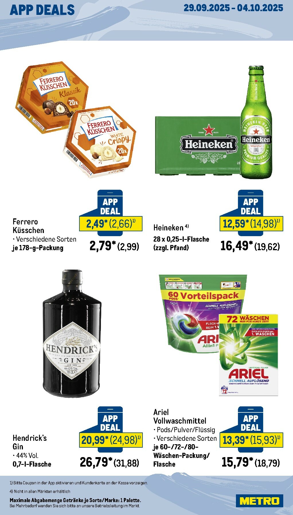 metro - Metro - App Deals-Prospekt gültig vom 29.09. bis 04.10. - page: 2