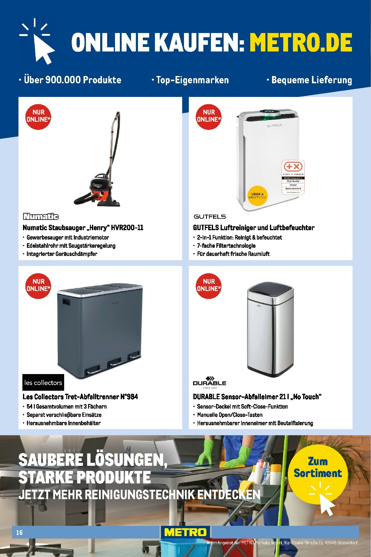 metro - Metro - Office Sortiment-Prospekt gültig vom 01.10. bis 31.12. - page: 16