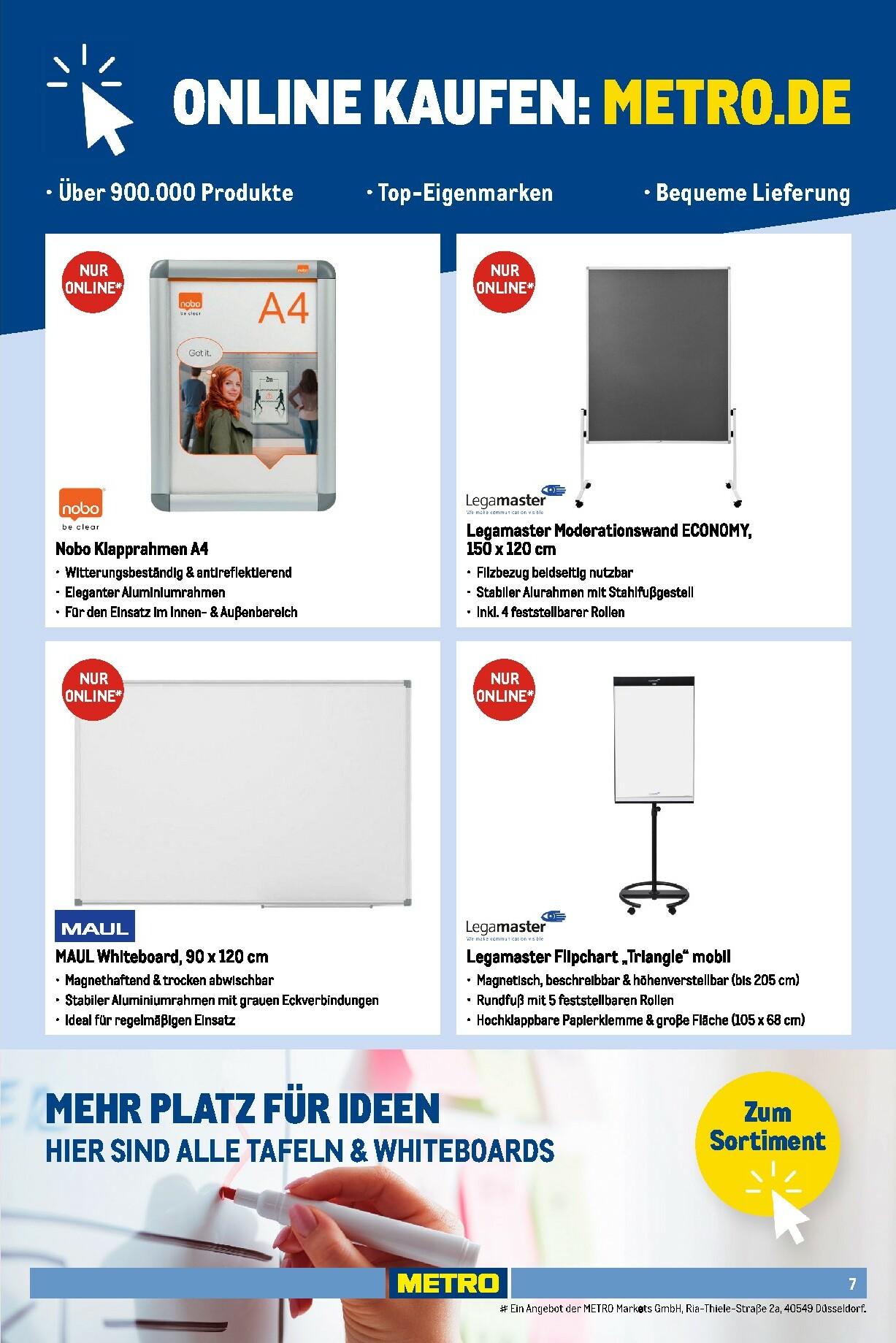 metro - Metro - Office Sortiment-Prospekt gültig vom 01.10. bis 31.12. - page: 7