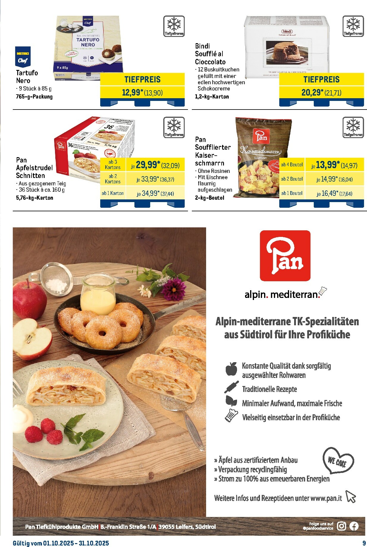 metro - Metro - Monats-Menü-Prospekt gültig vom 01.10. bis 31.10. - page: 9