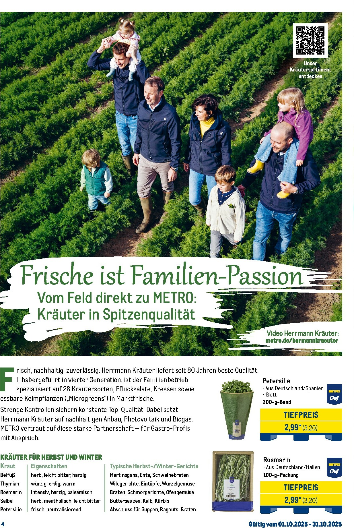 metro - Metro - Monats-Menü-Prospekt gültig vom 01.10. bis 31.10. - page: 4