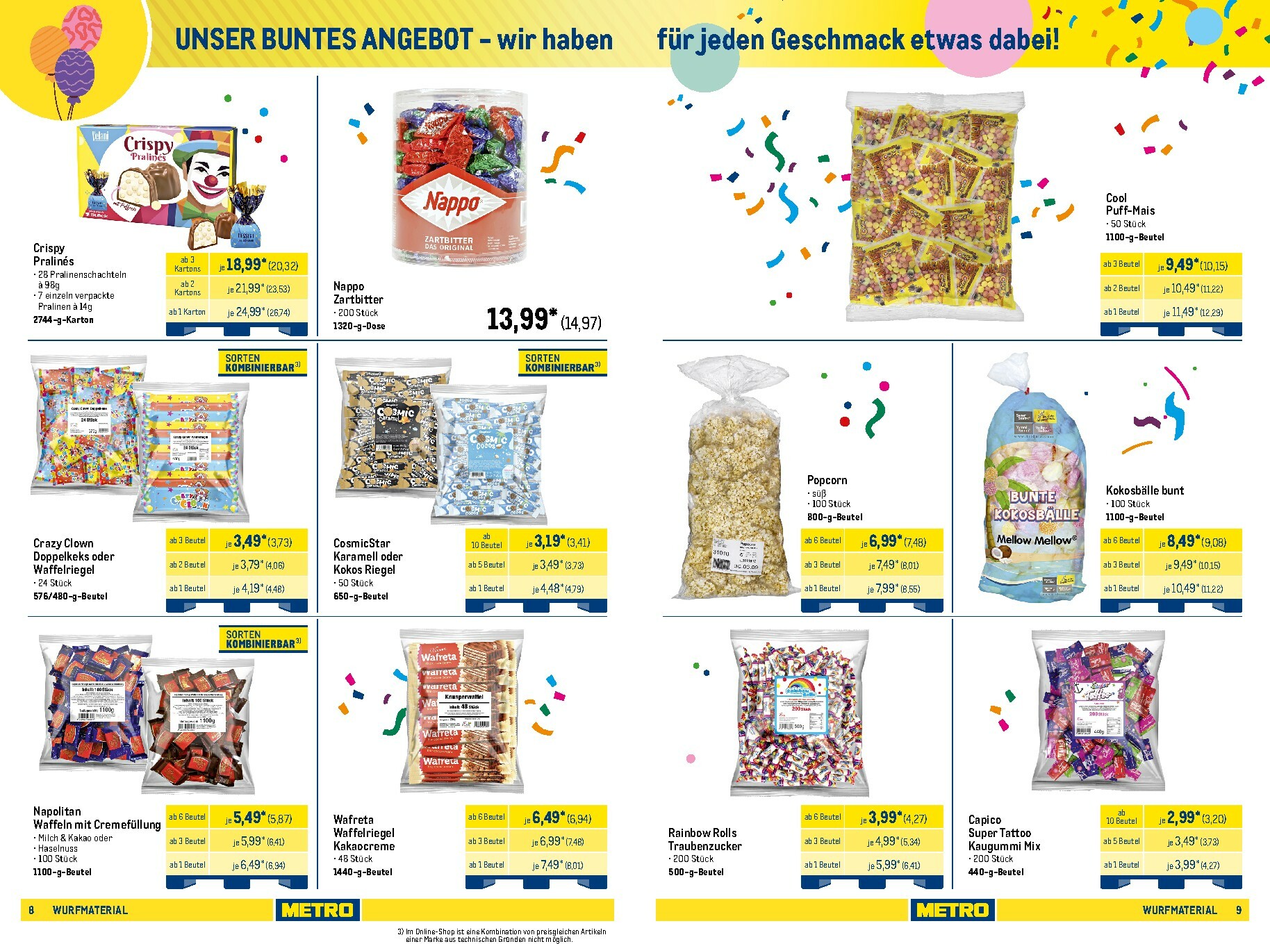 metro - Metro - Wurfmaterial Karneval-Prospekt gültig vom 18.10. bis 12.01. - page: 5