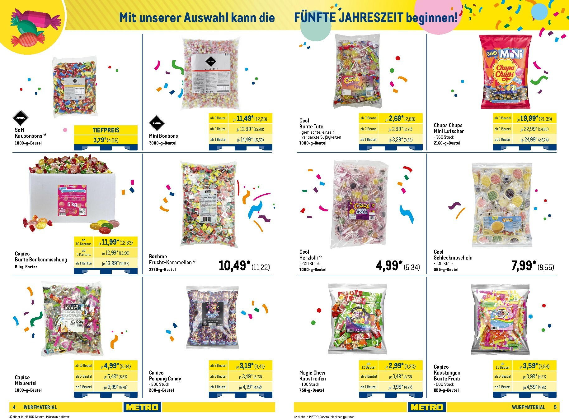 metro - Metro - Wurfmaterial Karneval-Prospekt gültig vom 18.10. bis 12.01. - page: 3