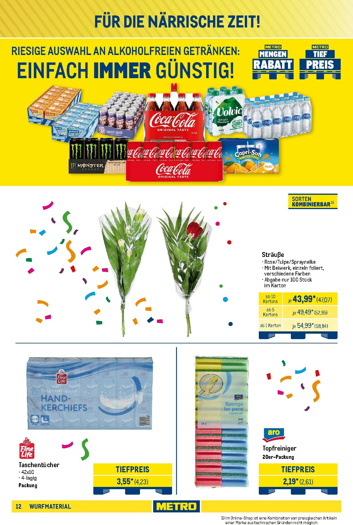 metro - Metro - Wurfmaterial Karneval-Prospekt gültig vom 18.10. bis 12.01. - page: 7