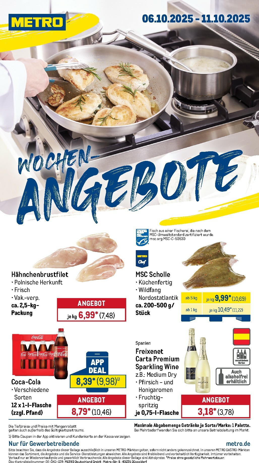 metro - Metro - Wochen-Angebote-Prospekt gültig vom 06.10. bis 11.10.