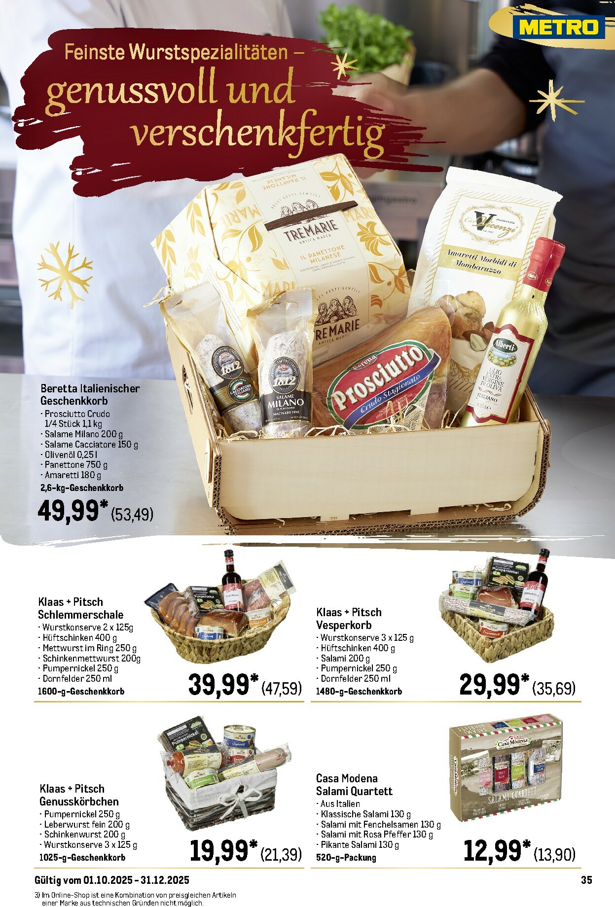 metro - Metro - Saisonkatalog "Perfekt ausgestattet"-Prospekt gültig vom 01.10. bis 31.12. - page: 39 metro - Metro - Saisonkatalog "Perfekt ausgestattet"-Prospekt gültig vom 01.10. bis 31.12. - page: 39