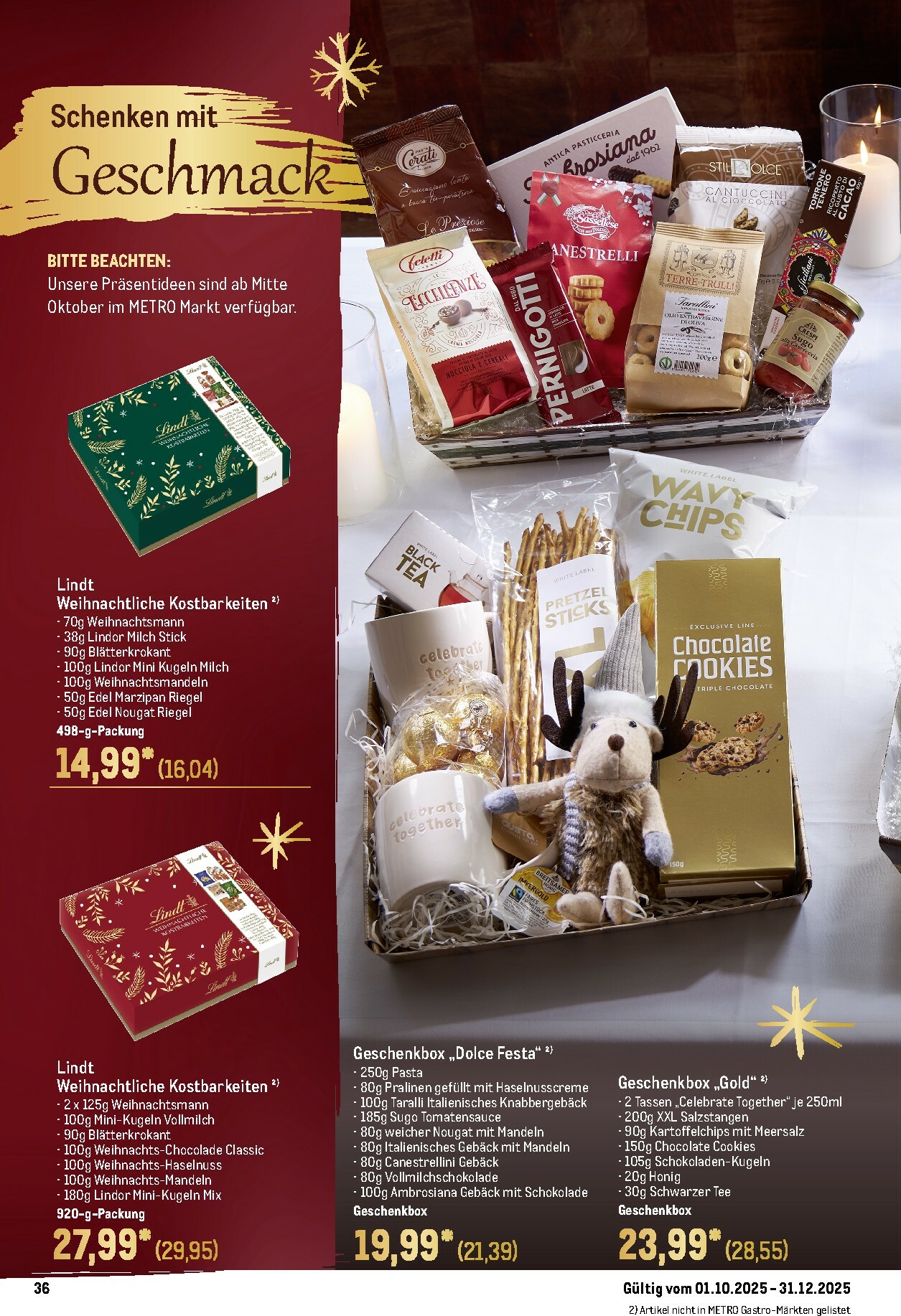 metro - Metro - Saisonkatalog "Perfekt ausgestattet"-Prospekt gültig vom 01.10. bis 31.12. - page: 40 metro - Metro - Saisonkatalog "Perfekt ausgestattet"-Prospekt gültig vom 01.10. bis 31.12. - page: 40