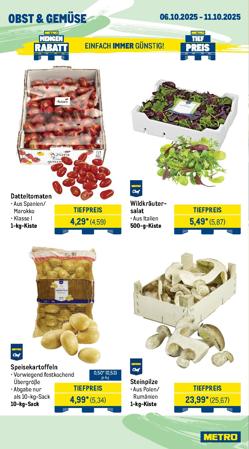 metro - Metro - Wochen-Angebote Gastro-Prospekt gültig vom 06.10. bis 11.10. - page: 8