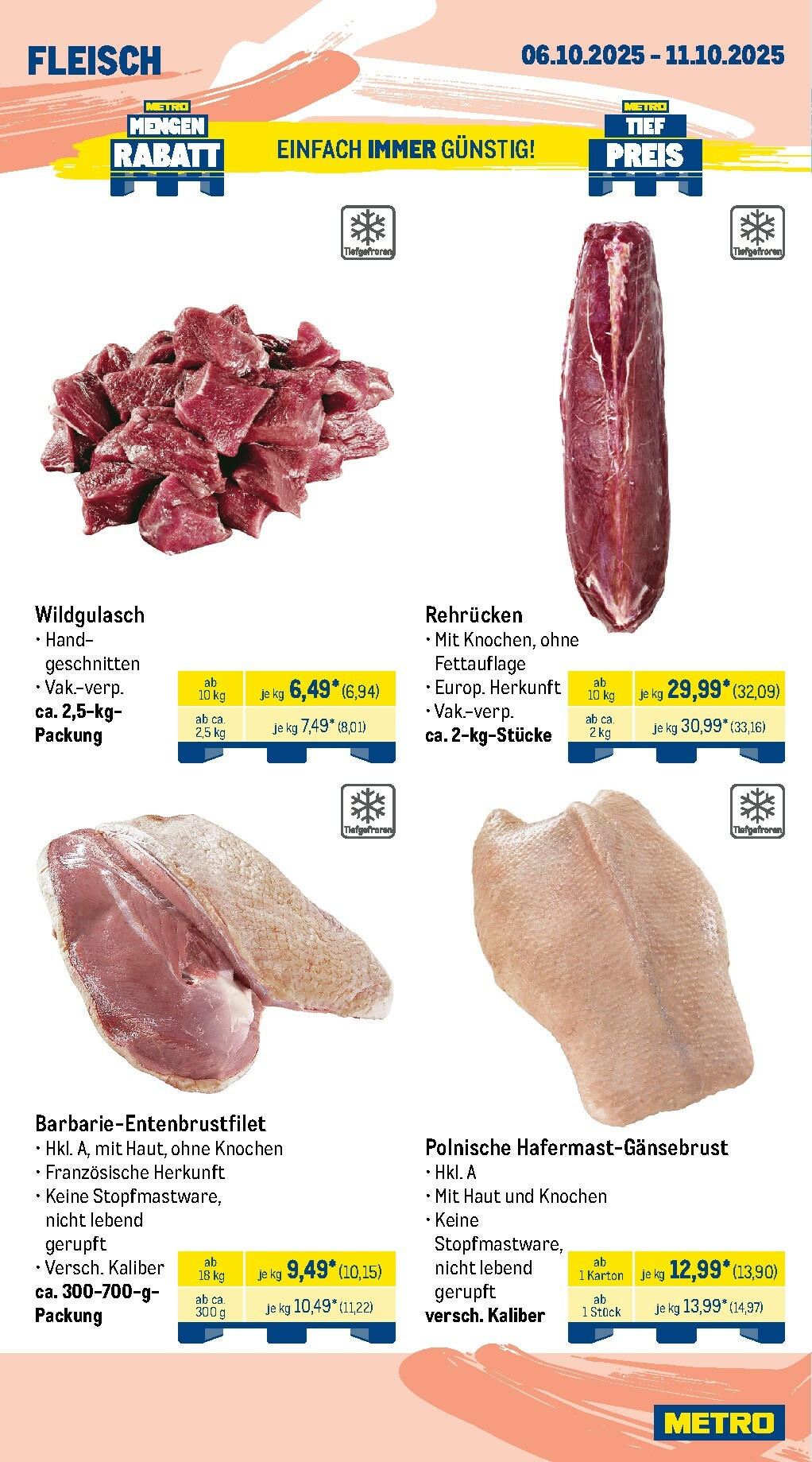 metro - Metro - Wochen-Angebote Gastro-Prospekt gültig vom 06.10. bis 11.10. - page: 4
