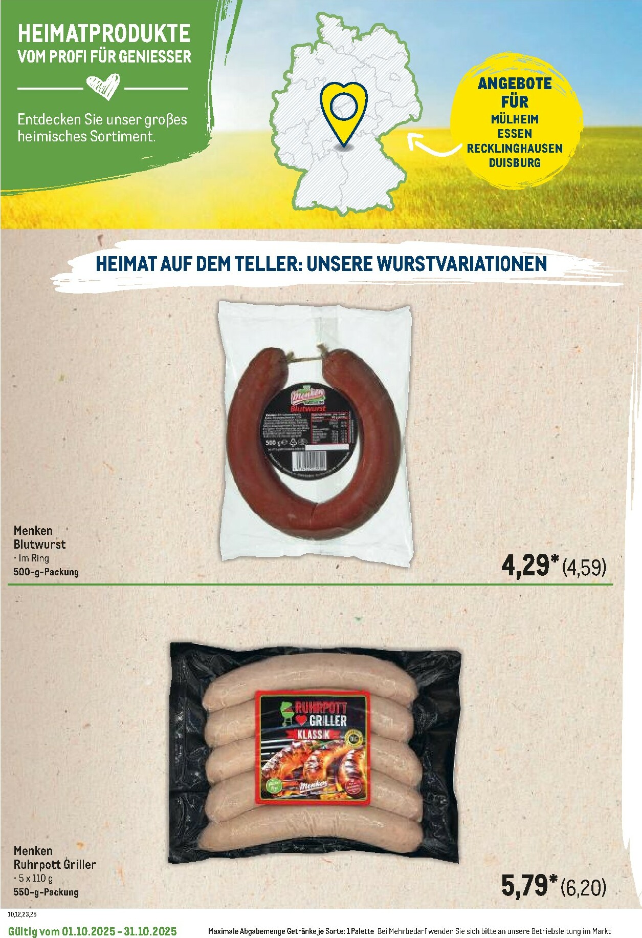 metro - Metro - Regionaler Flyer-Prospekt gültig vom 01.10. bis 31.10. - page: 20