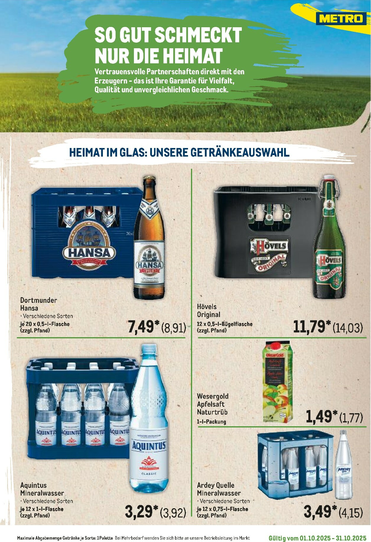 metro - Metro - Regionaler Flyer-Prospekt gültig vom 01.10. bis 31.10. - page: 35