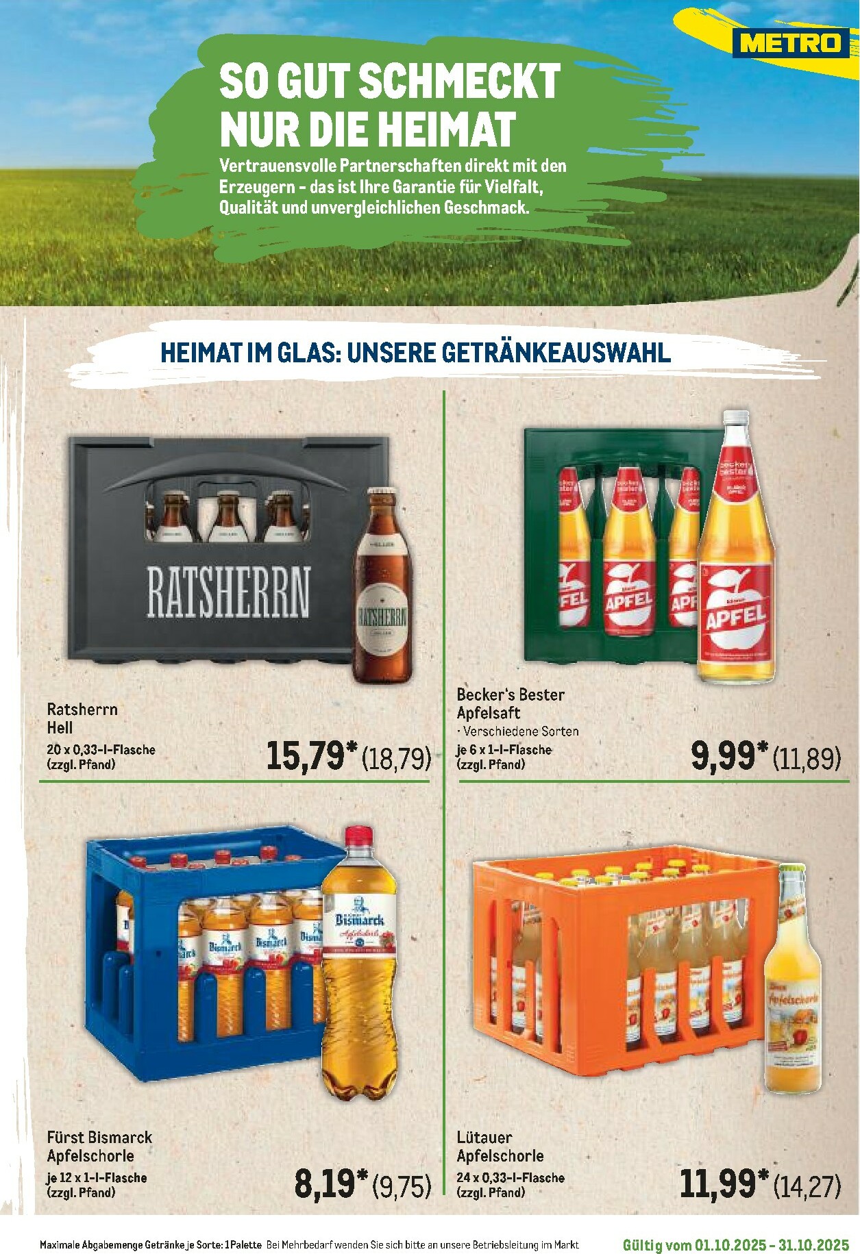 metro - Metro - Regionaler Flyer-Prospekt gültig vom 01.10. bis 31.10. - page: 27