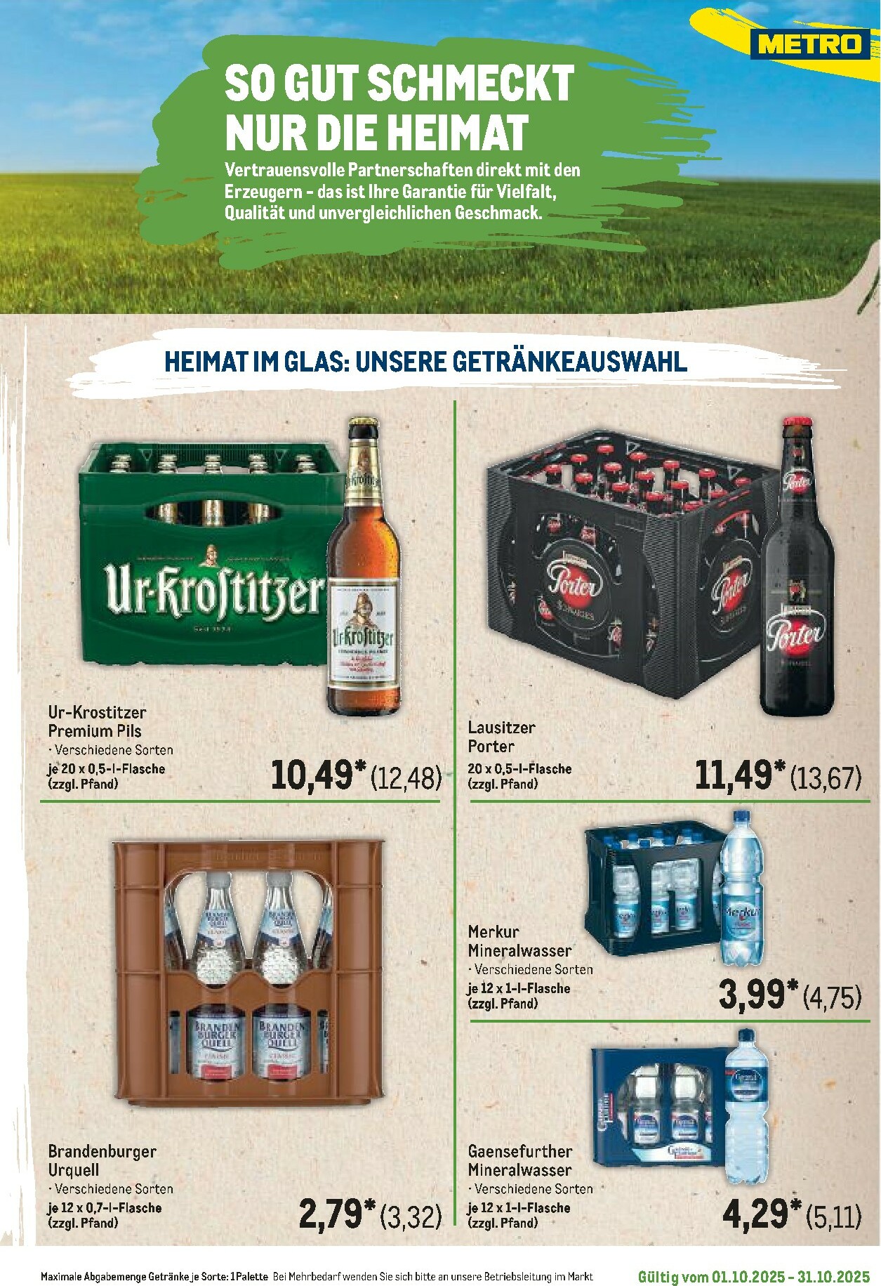 metro - Metro - Regionaler Flyer-Prospekt gültig vom 01.10. bis 31.10. - page: 79