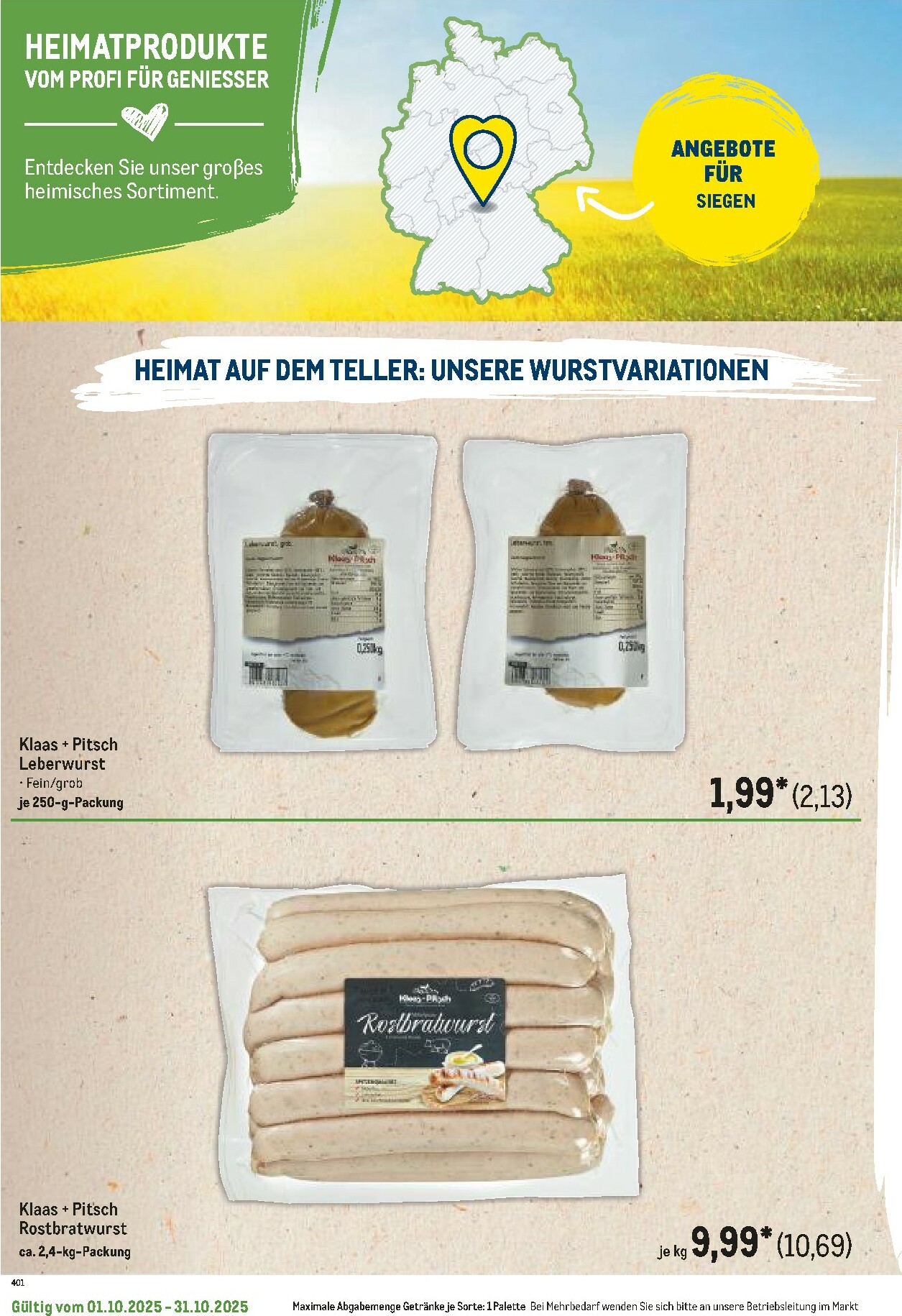 metro - Metro - Regionaler Flyer-Prospekt gültig vom 01.10. bis 31.10. - page: 8