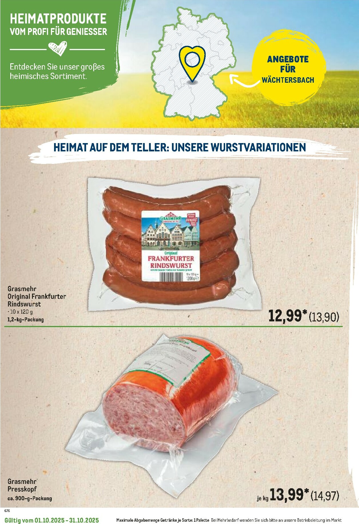 metro - Metro - Regionaler Flyer-Prospekt gültig vom 01.10. bis 31.10. - page: 60