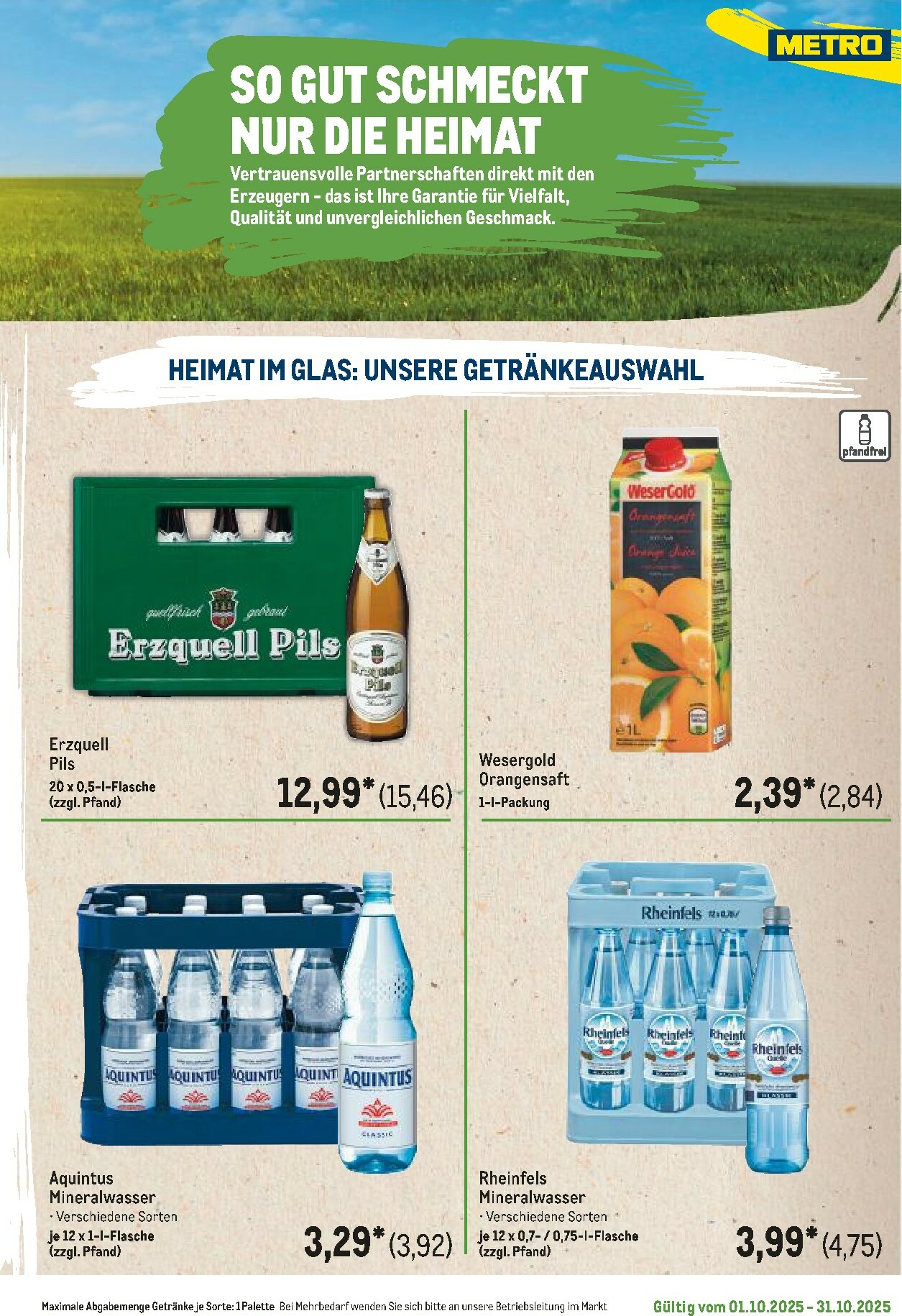 metro - Metro - Regionaler Flyer-Prospekt gültig vom 01.10. bis 31.10. - page: 9