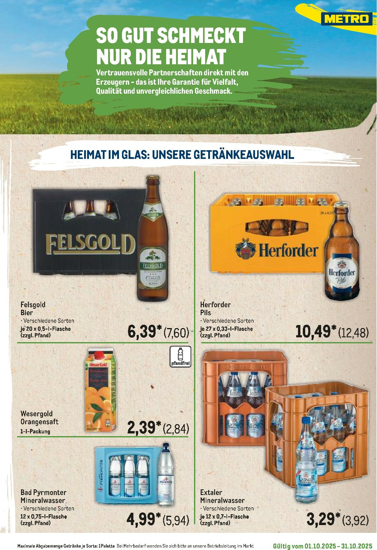 metro - Metro - Regionaler Flyer-Prospekt gültig vom 01.10. bis 31.10. - page: 19