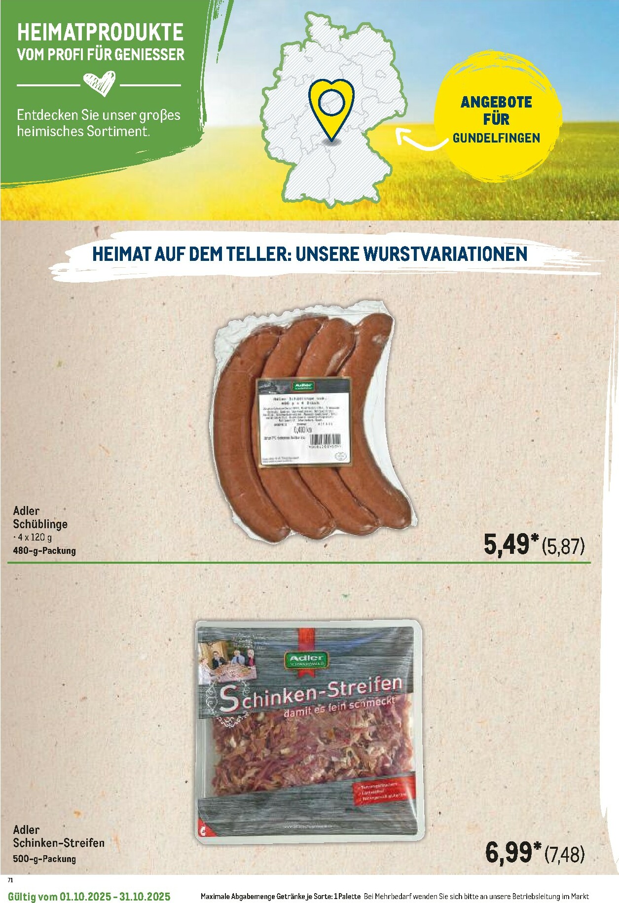 metro - Metro - Regionaler Flyer-Prospekt gültig vom 01.10. bis 31.10. - page: 114