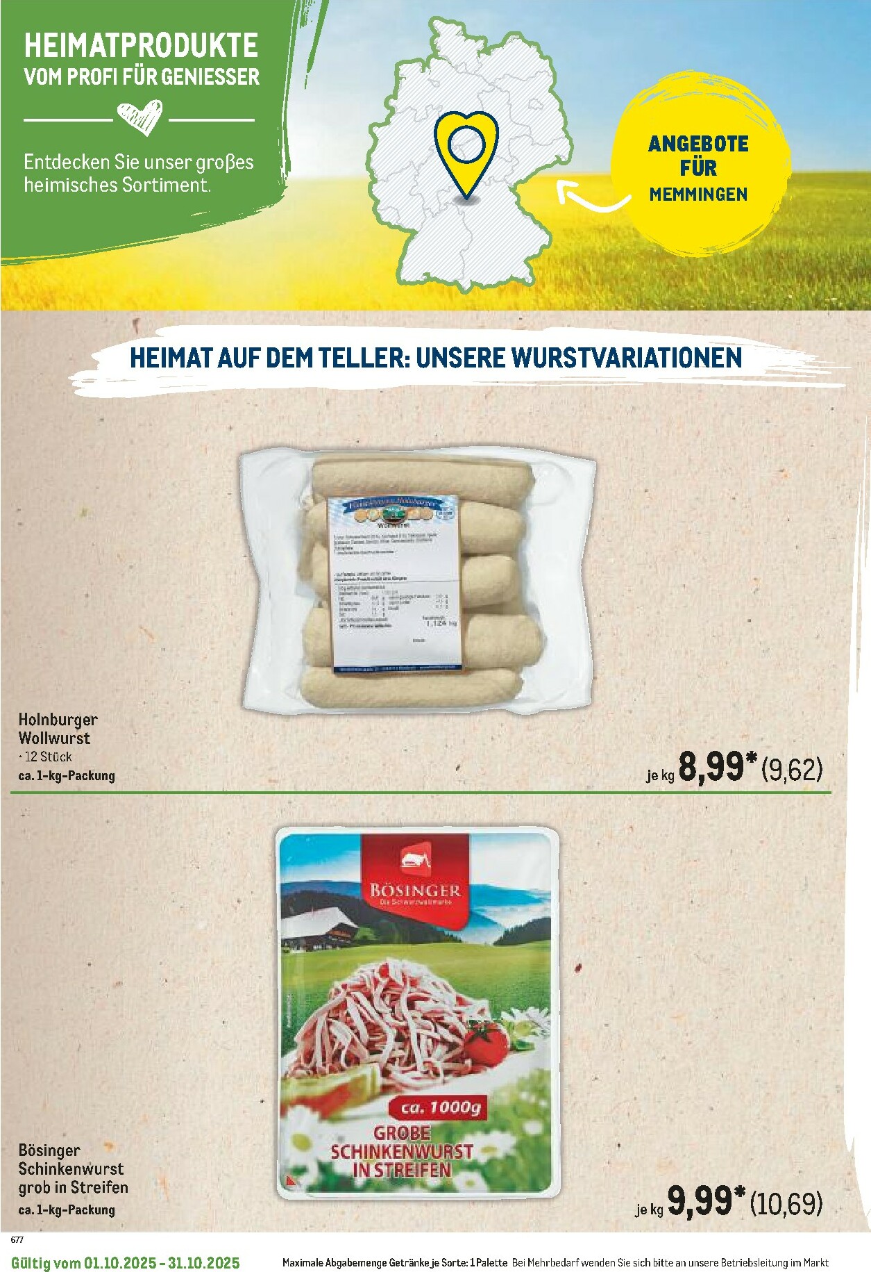 metro - Metro - Regionaler Flyer-Prospekt gültig vom 01.10. bis 31.10. - page: 68