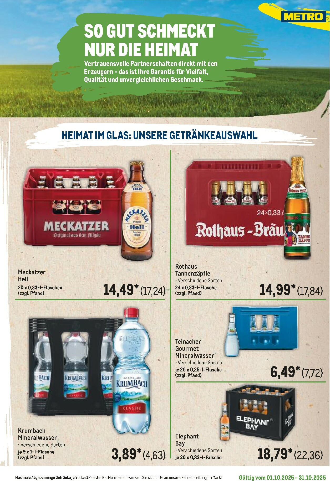 metro - Metro - Regionaler Flyer-Prospekt gültig vom 01.10. bis 31.10. - page: 105