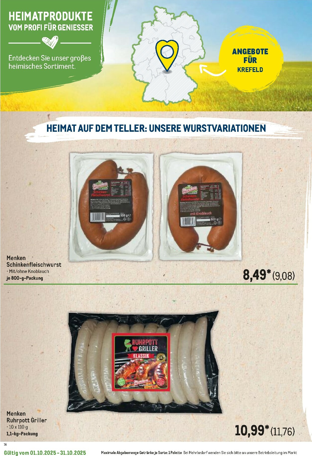 metro - Metro - Regionaler Flyer-Prospekt gültig vom 01.10. bis 31.10. - page: 50
