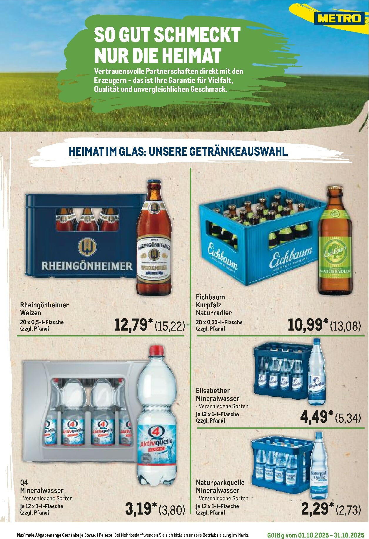 metro - Metro - Regionaler Flyer-Prospekt gültig vom 01.10. bis 31.10. - page: 95