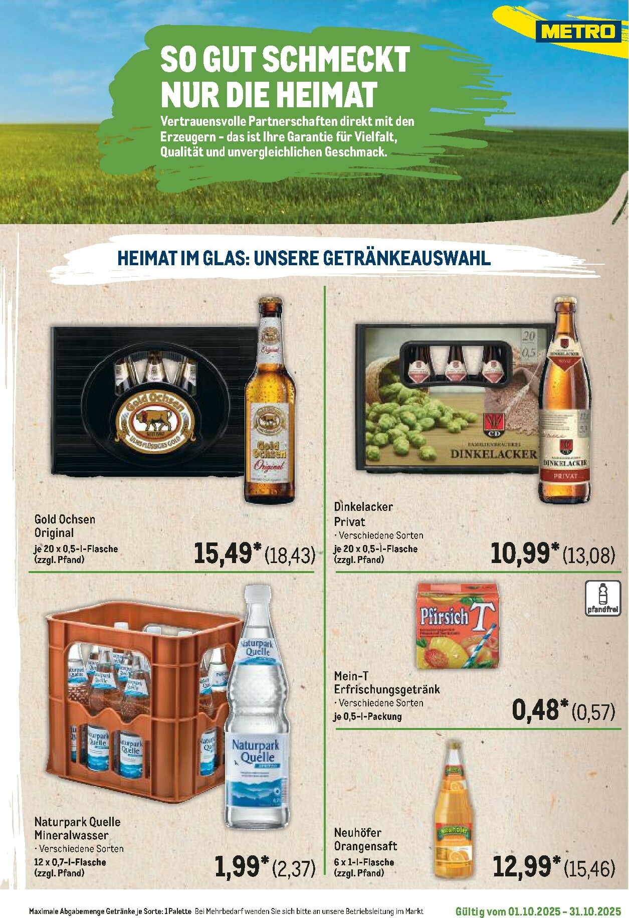 metro - Metro - Regionaler Flyer-Prospekt gültig vom 01.10. bis 31.10. - page: 125