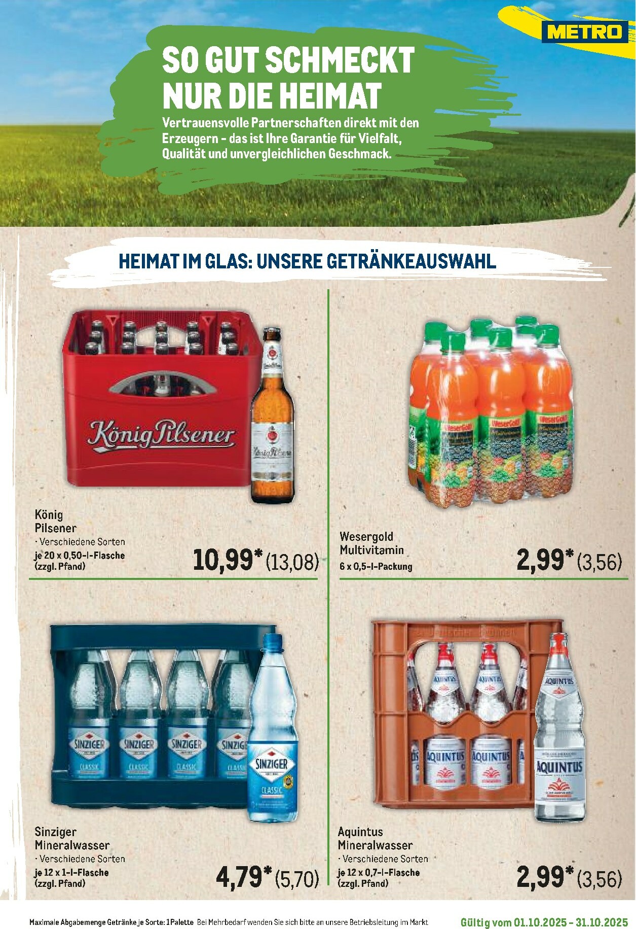 metro - Metro - Regionaler Flyer-Prospekt gültig vom 01.10. bis 31.10. - page: 23
