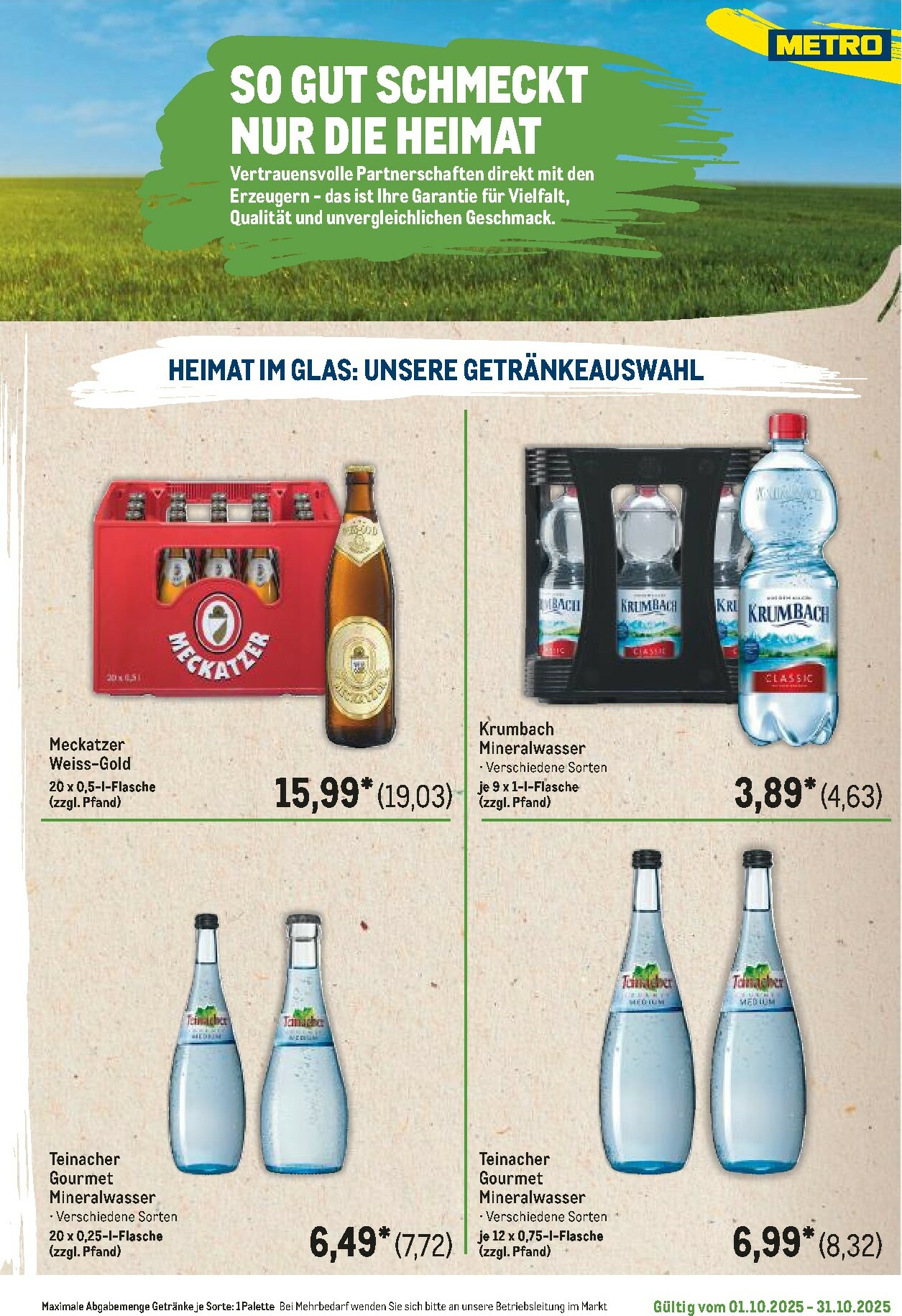 metro - Metro - Regionaler Flyer-Prospekt gültig vom 01.10. bis 31.10. - page: 69