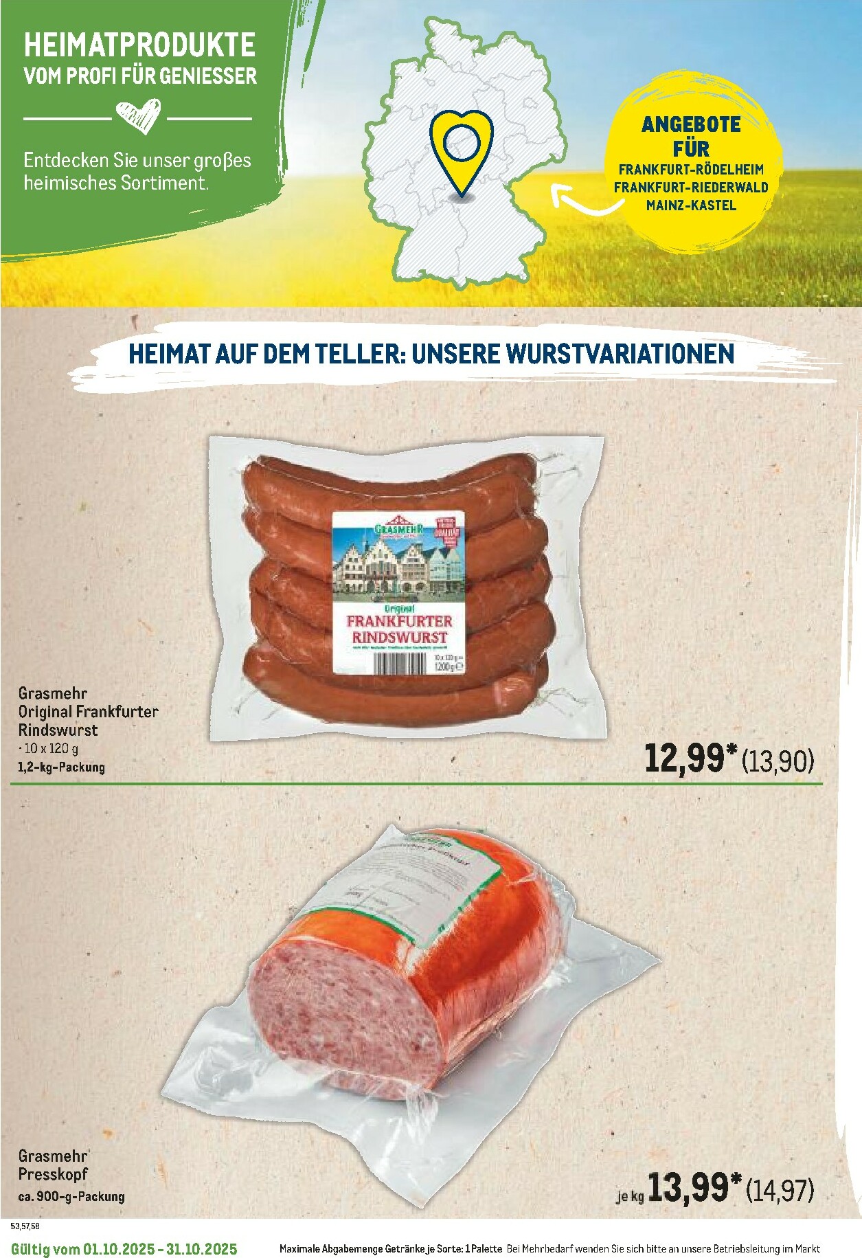 metro - Metro - Regionaler Flyer-Prospekt gültig vom 01.10. bis 31.10. - page: 52