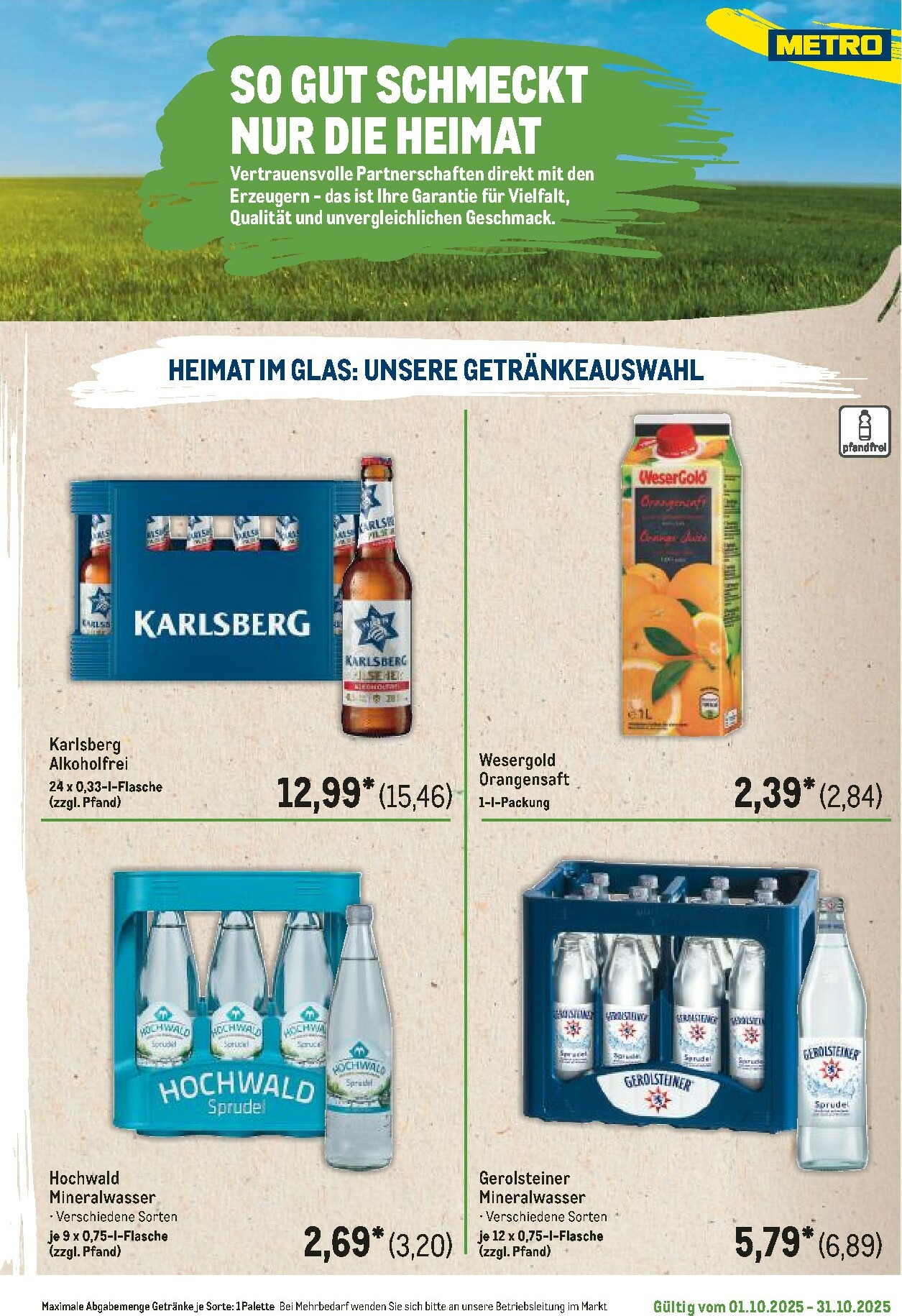 metro - Metro - Regionaler Flyer-Prospekt gültig vom 01.10. bis 31.10. - page: 65