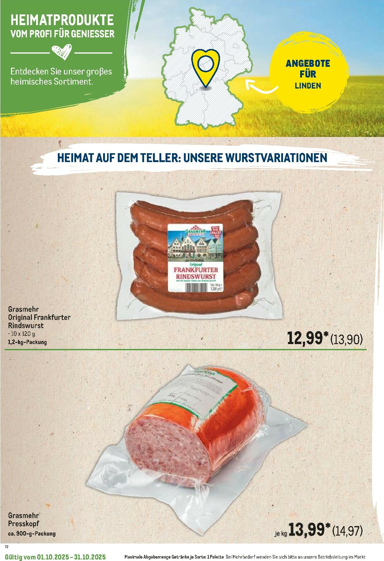 metro - Metro - Regionaler Flyer-Prospekt gültig vom 01.10. bis 31.10. - page: 54