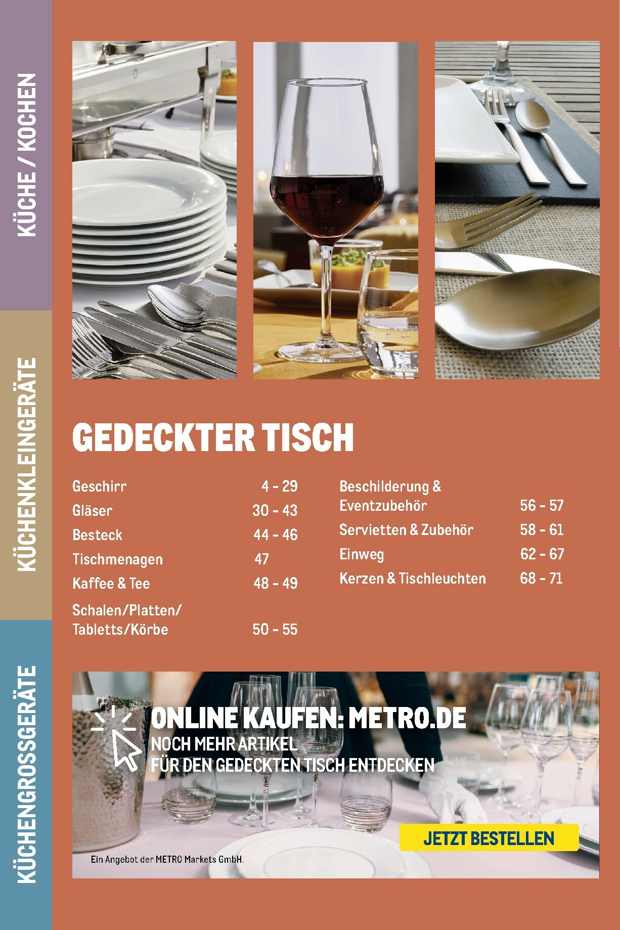 metro - Metro - Non Food Sortiment-Prospekt gültig vom 01.10. bis 31.10. - page: 4 metro - Metro - Non Food Sortiment-Prospekt gültig vom 01.10. bis 31.10. - page: 4