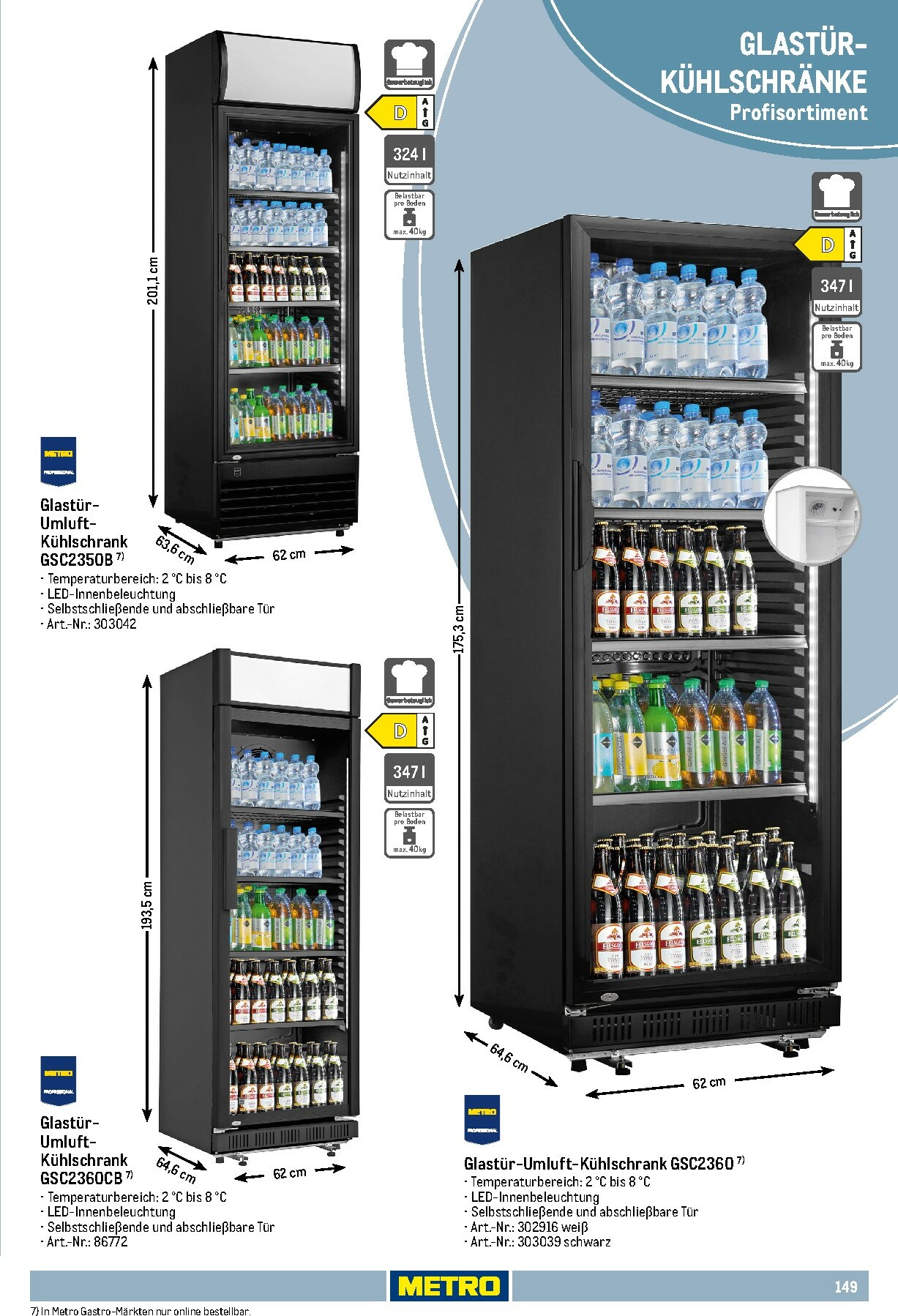 metro - Metro - Non Food Sortiment-Prospekt gültig vom 01.10. bis 31.10. - page: 149 metro - Metro - Non Food Sortiment-Prospekt gültig vom 01.10. bis 31.10. - page: 149