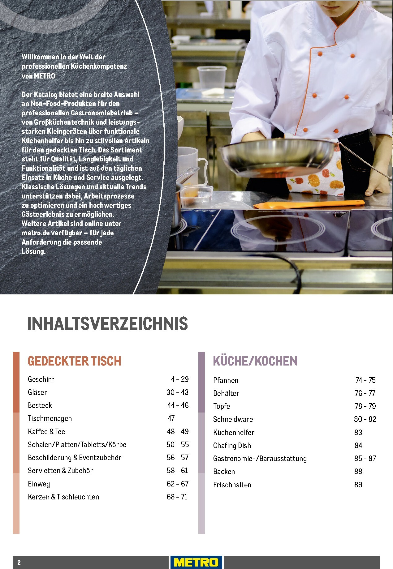 metro - Metro - Non Food Sortiment-Prospekt gültig vom 01.10. bis 31.10. - page: 2 metro - Metro - Non Food Sortiment-Prospekt gültig vom 01.10. bis 31.10. - page: 2