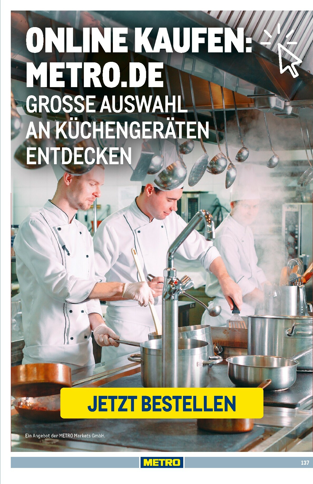 metro - Metro - Non Food Sortiment-Prospekt gültig vom 01.10. bis 31.10. - page: 137 metro - Metro - Non Food Sortiment-Prospekt gültig vom 01.10. bis 31.10. - page: 137