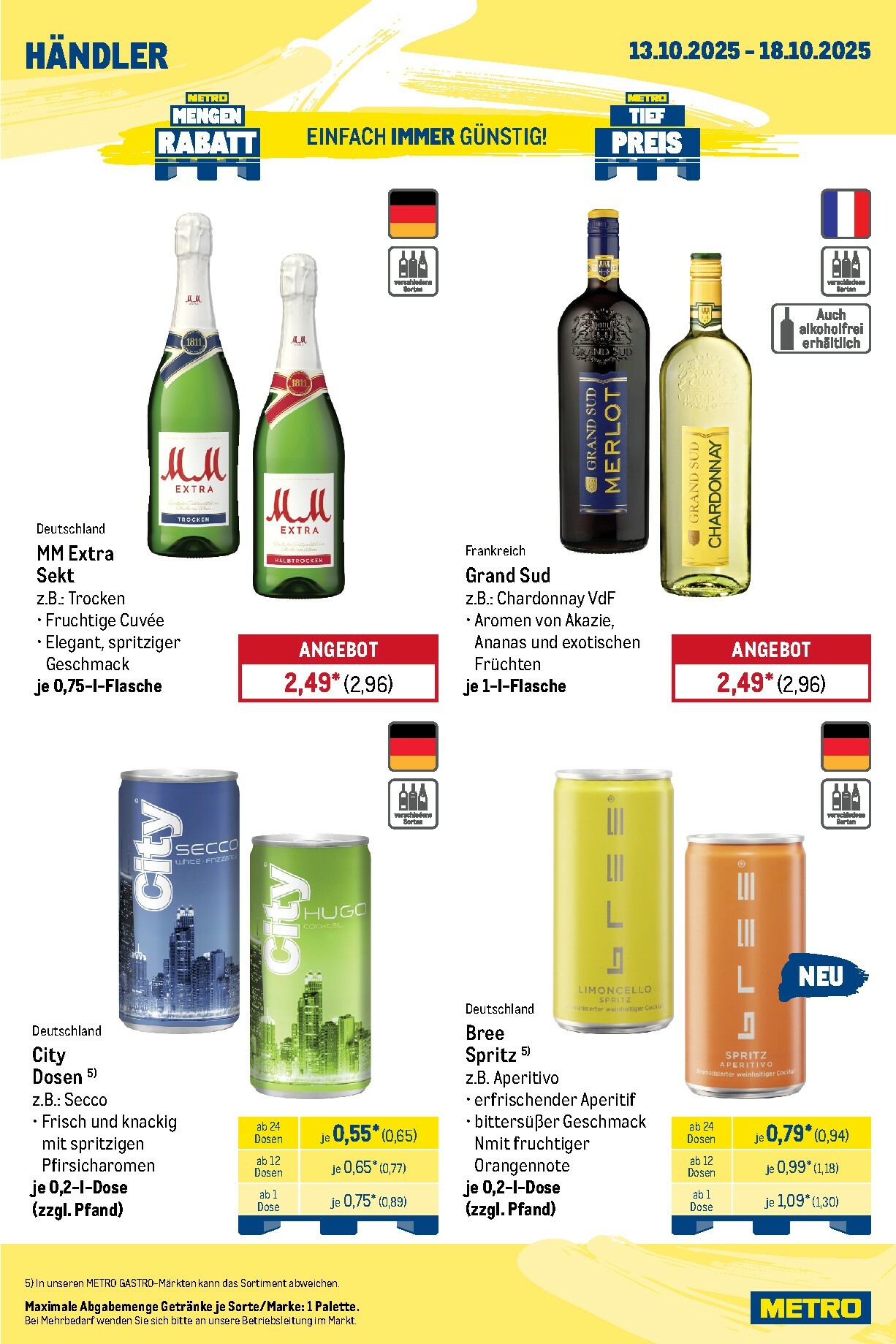 metro - Metro - Wochen-Angebote Händler-Prospekt gültig vom 13.10. bis 18.10. - page: 8