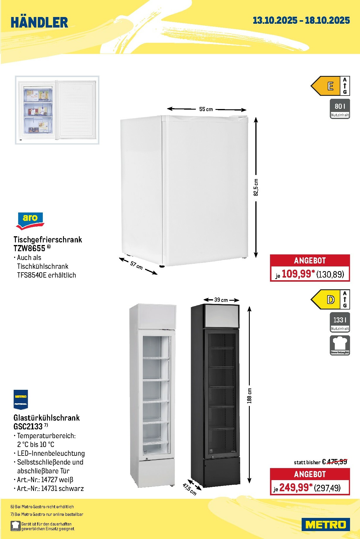 metro - Metro - Wochen-Angebote Händler-Prospekt gültig vom 13.10. bis 18.10. - page: 5