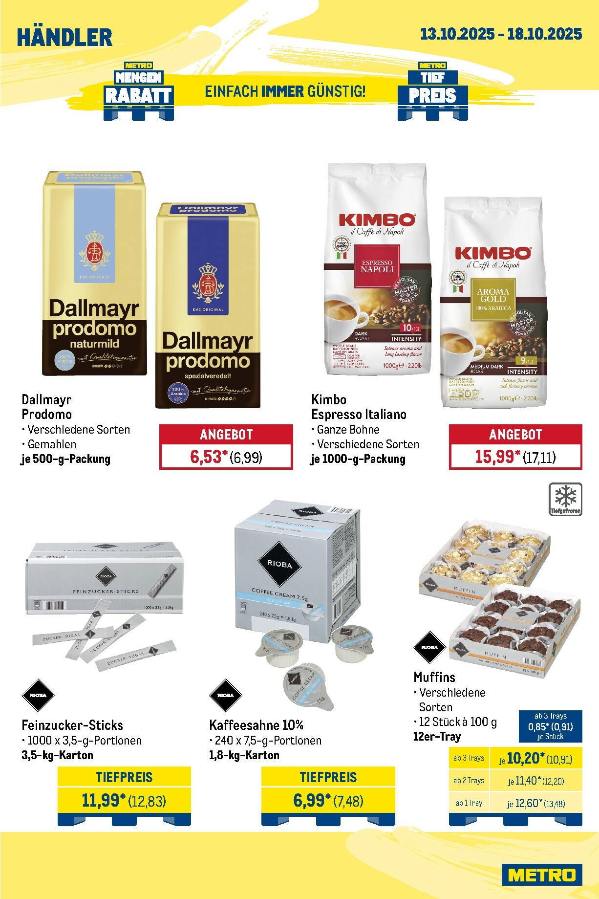 metro - Metro - Wochen-Angebote Händler-Prospekt gültig vom 13.10. bis 18.10. - page: 9