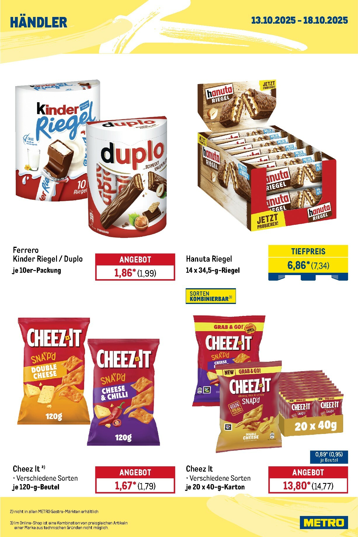 metro - Metro - Wochen-Angebote Händler-Prospekt gültig vom 13.10. bis 18.10. - page: 2