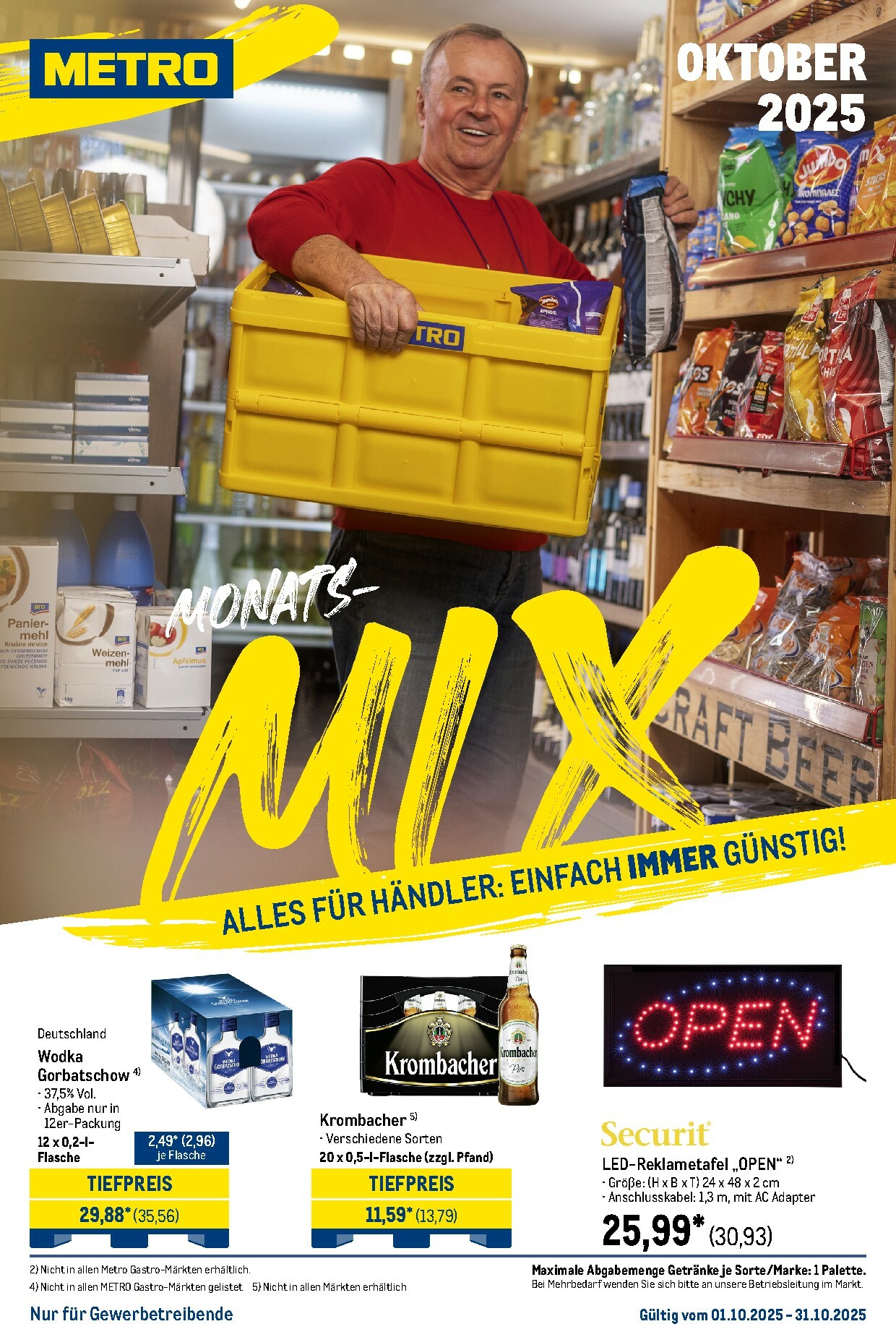 metro - Metro - Wochen-Angebote Händler-Prospekt gültig vom 13.10. bis 18.10. - page: 11